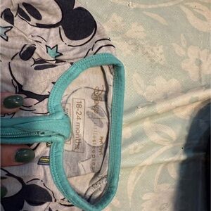 Little Sleepies Disney One Piece - Blue and Black